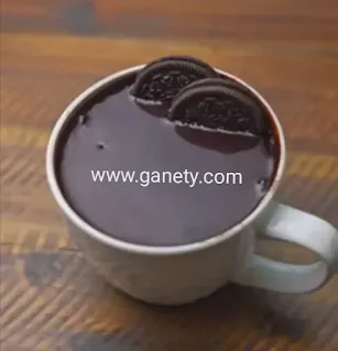 طريقة عمل كيك الاوريو بالصوص في خمس دقايق