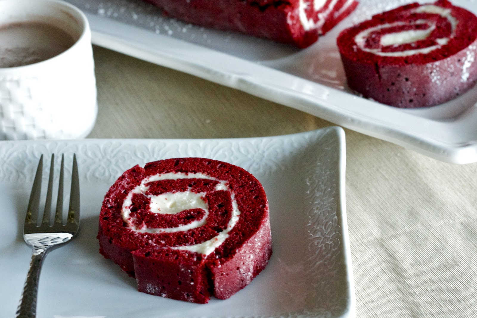 Red Velvet Peppermint Roll and GIVEAWAY!
