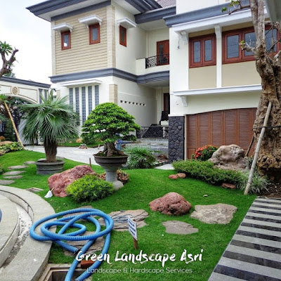 Taman Klasik - Desain Taman Untuk Rumah Mewah