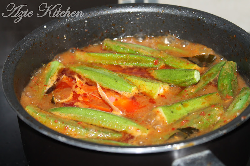 Masak Asam Pedas Ikan Parang - Azie Kitchen