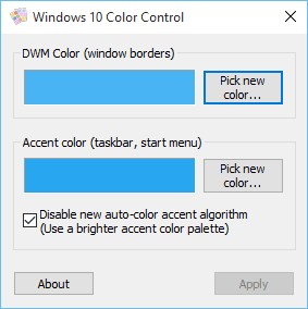 برنامج, Windows ,10 ,Color ,Control, اخر, اصدار