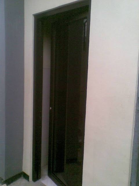  Pintu Aluminium Coklat  MinimaList Art