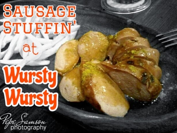 Sausage-stuffin' at Wursty Wursty