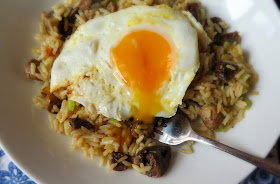 Baked Mushroom Rice