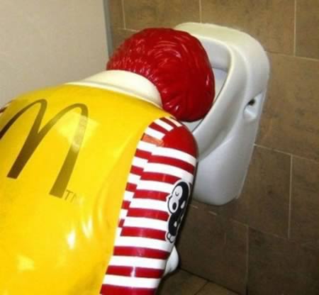 foto lucu Ronald McDonal