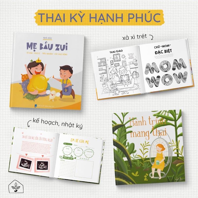[A116] Combo sách thai giáo Mẹ Bầu không nên bỏ qua