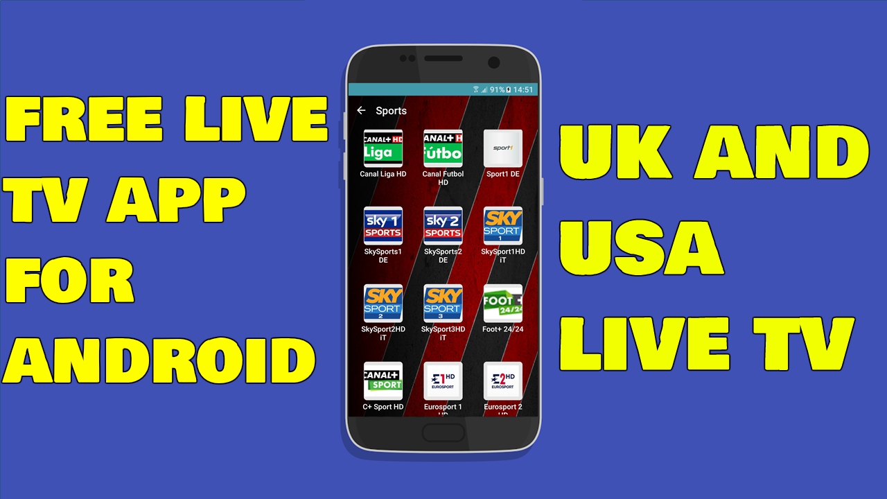 Best Live Tv App For Android October 2017 - New Free Live ...