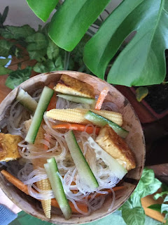 Tofu Noodle Bowl