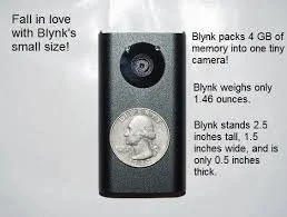 Blynk time-lapse wearable camera