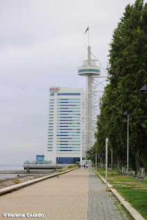 fotografia da torre no Parque das Nações
