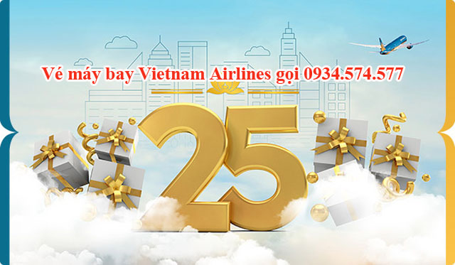 Vietnam Airlines khuyến mãi “mua 1 tặng 1” và giảm 25% vé máy bay nhân dịp sinh nhật