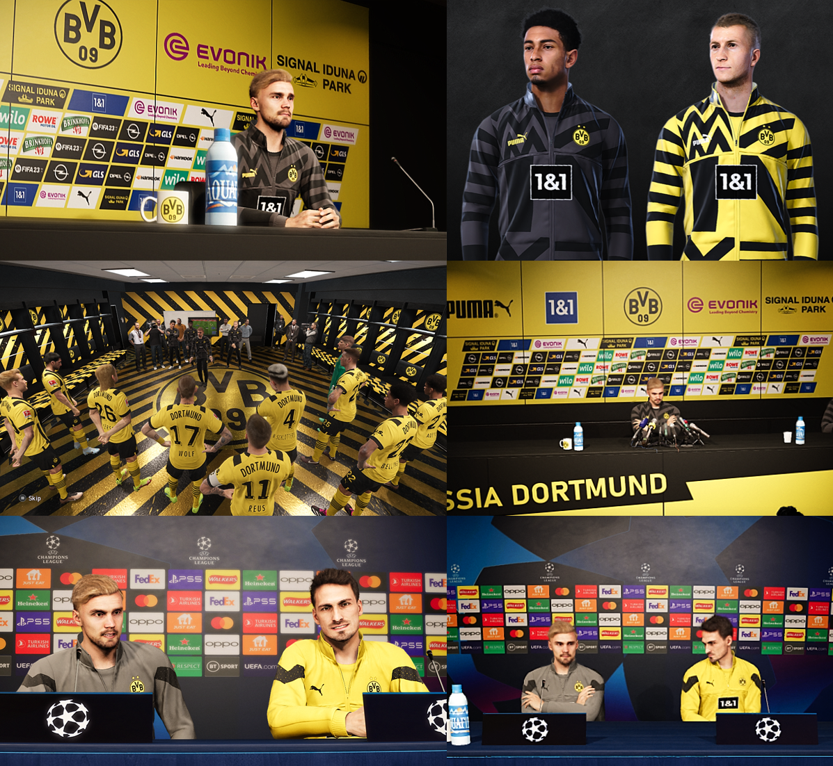PES 2021 Borussia Dortmund 22-23 MLMyTeam