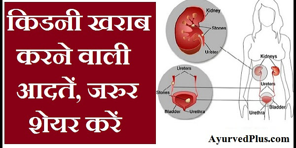 किडनी खराब करने वाली आदतें, जरुर शेयर करें