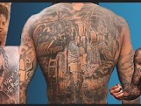 93 | Odell Beckham Jr'.s back tattoos (What stands out to you?)