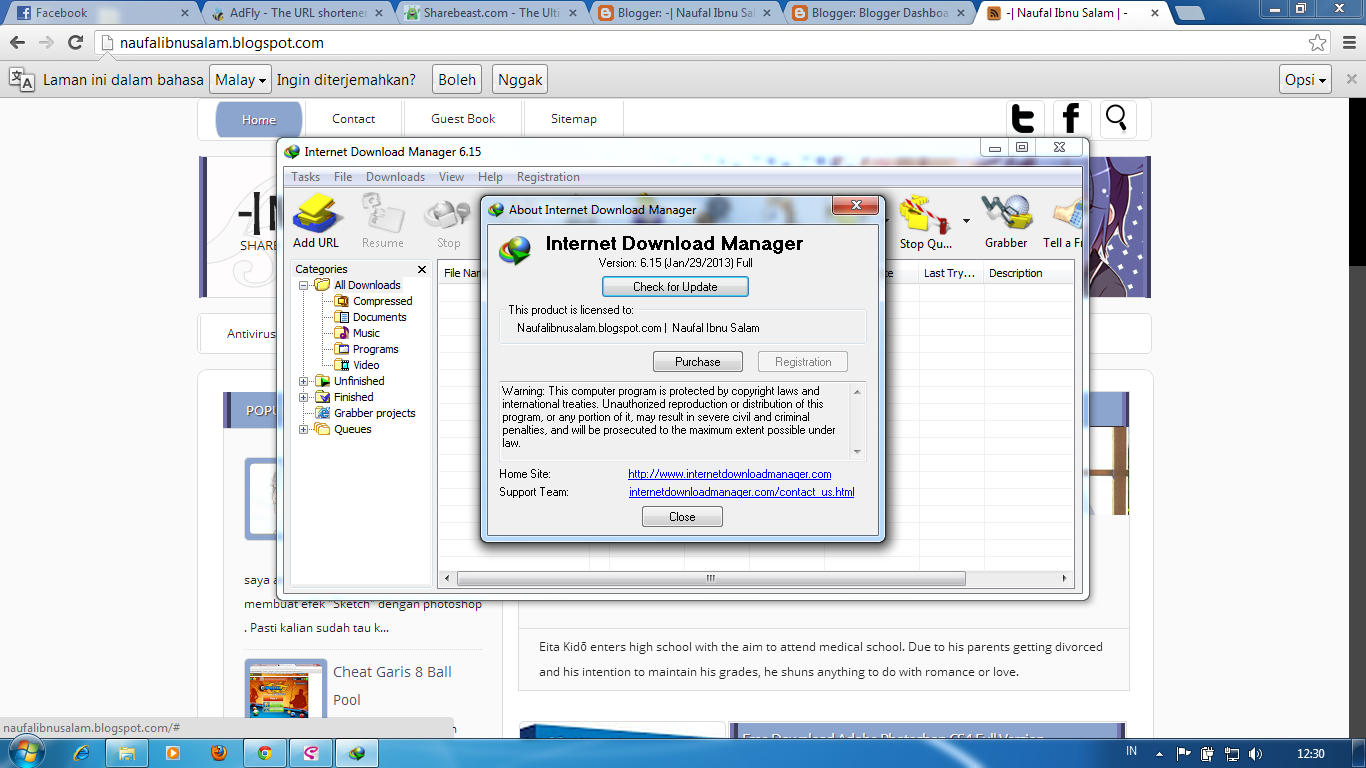 Free Download Internet Download Manager 6.15 Full Version ...