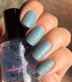 Darling Diva Polish May the Force Be With You and Girly Bits Stormy Skies