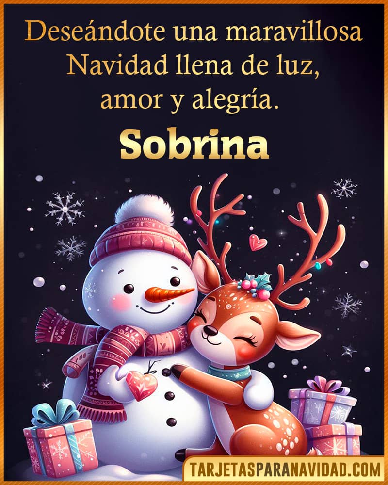 Frases de navidad para mi Sobrina