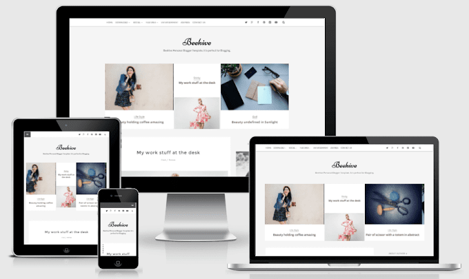Download Beehive Personal Blogger Template