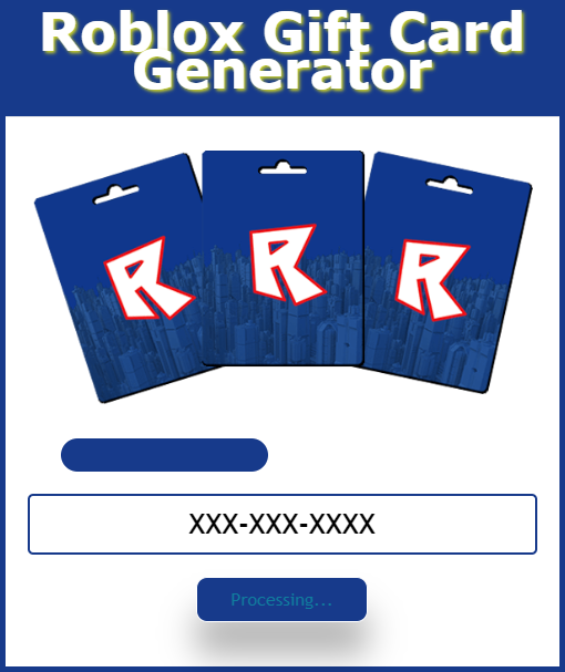 Modregard Roblox Gift Card Generator - free roblox card redeem code generator