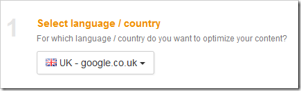 webtexttool country selection