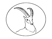 Antelope Head Kids Coloring Pages