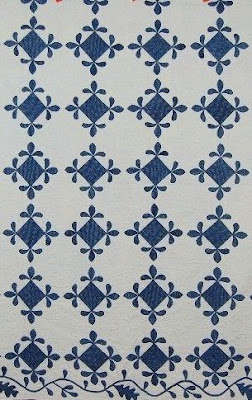 Fleur de Lis with Oak Leaf Border Sweden 1860's