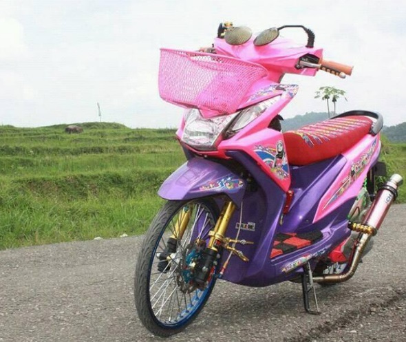 Cara Mudah Modifikasi Motor Thailook Beat