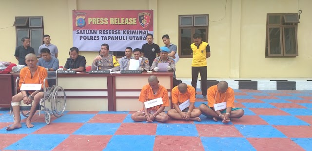 Polres Taput Tetapkan 4 Tersangka Kasus Penganiayaan yang Menewaskan 1 Orang