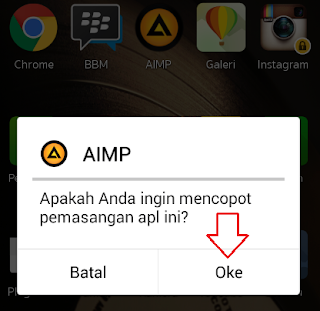 Cara menghapus aplikasi pada hp android