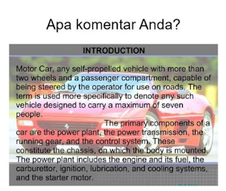 Contoh Slide Yang Mengalihkan Fokus