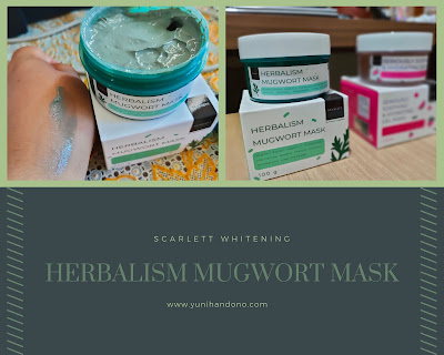 Scarlett Whitening Herbalism Mugwort Mask