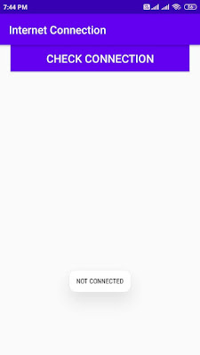 how to check internet connection in kotlin programmatically