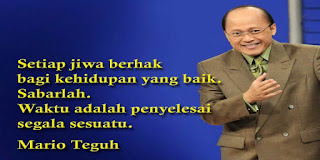 Kisah Sukses Mario Teguh