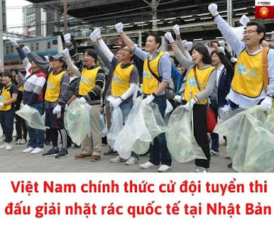  ĐẤT NƯỚC MÌNH THÌ Ô NHIỄM MÔI TRƯỜNG NGHIÊM TRỌNG, ĐI NHẶT RÁC THI THỐ LÀM GÌ????? 