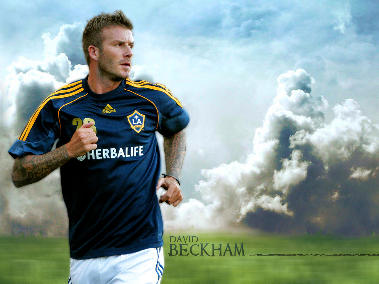 David Beckham Clouds