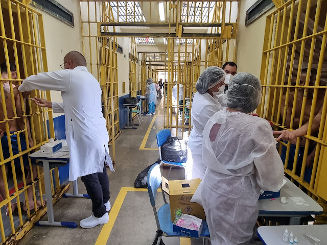 Ação de saúde atende todos os internos em Cadeia Pública no RN