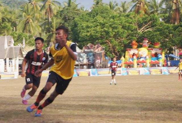 Bupati Cup II 2017, Batangmata FC Vs Kes. Pasimarannu, Imbang 2 : 2