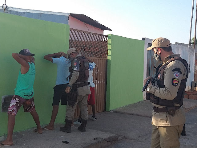 85ª CIPM realiza operação na cidade de Luís Eduardo Magalhães, visando aumentar a sensação de segurança