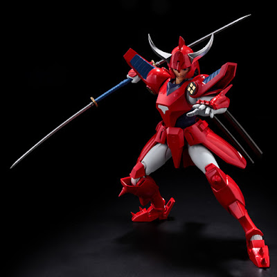 figura articulada de Rekka no Ryo, Yoroiden Samurai Troopers.