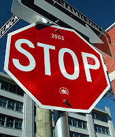 stop sign