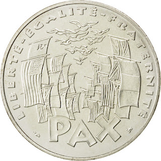 France 100 Francs Silver Coin
