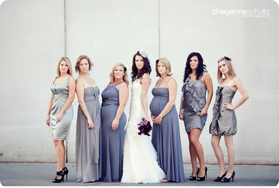 blue and purple wedding table