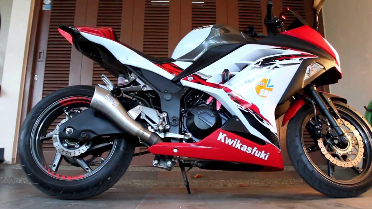 Kumpulan 30 Foto Modifikasi Motor Kawasaki Ninja 300 Terbaru 2017