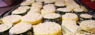 Summer Squash Panko Parmesan Crisps