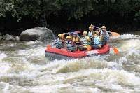 whitewater rafting in Indonesia