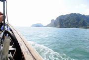 Finally. On board. Journey to the breezy Krabi has begun. (krabi island tour )