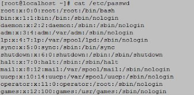 Describe /etc/passwd file in linux system with practical examples