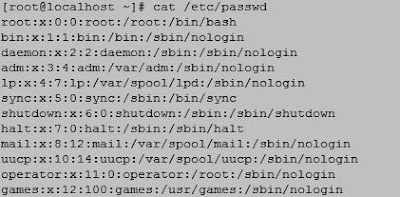 Describe /etc/passwd file in linux system with practical examples