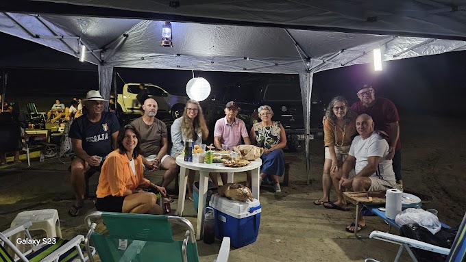 Quarto luau acontece nessa noite, no Campo Bom na Jagua