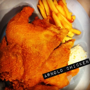 Arnold chicken at city plaza